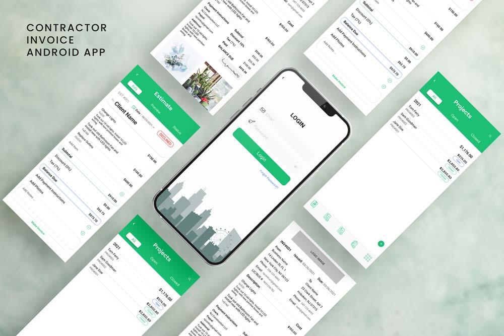 Contractor Invoice App