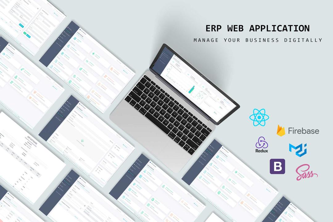 ERP Shop Management Web App